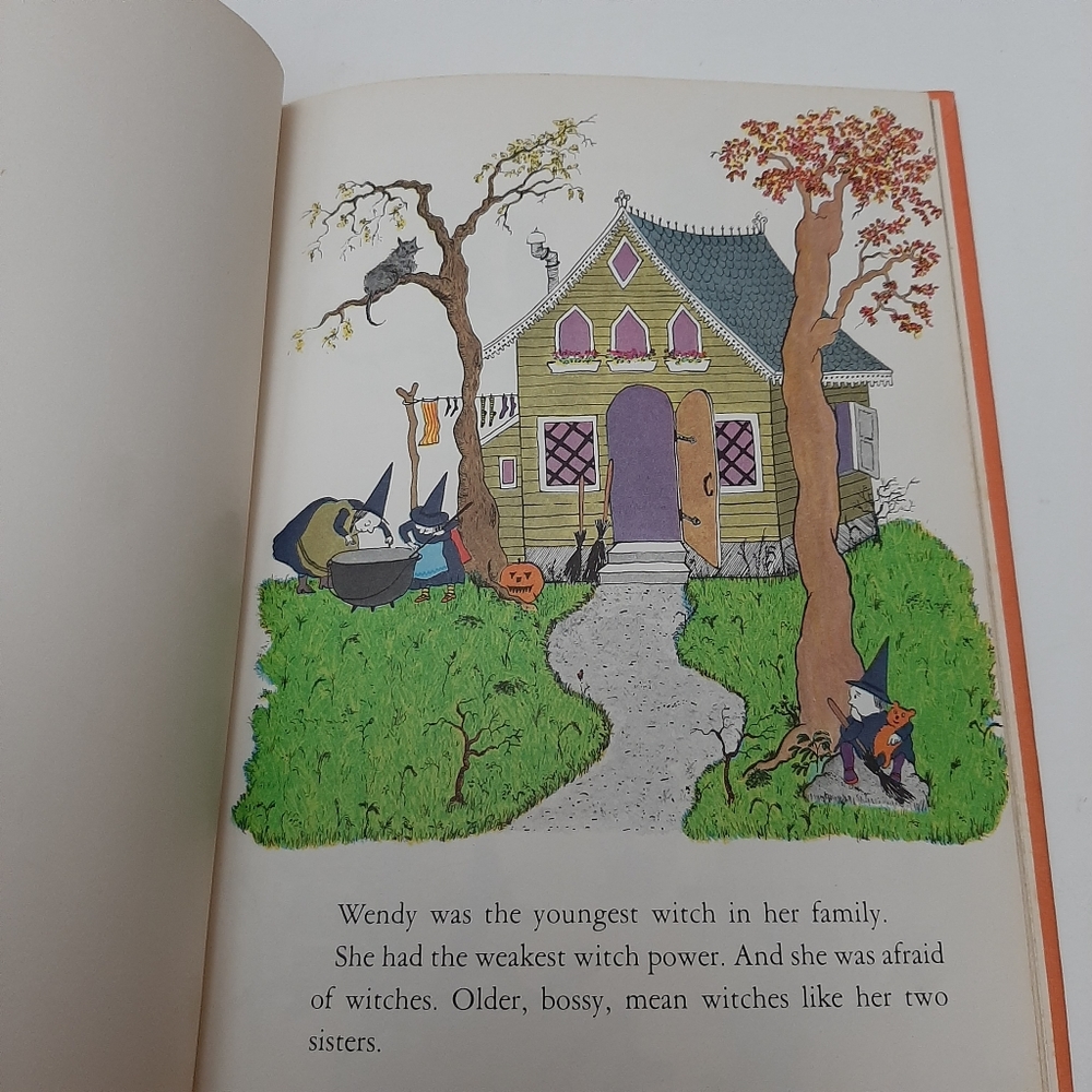 π 1978 Vintage The Witch Who Was Afraid of Witches Kids HC Book - Picture 15 of 15